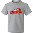 thumbnail image 3 of Inktastic Christmas Red Vintage Truck with Presents Youth T-Shirt, 3 of 5