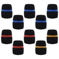 thumbnail image 1 of 10 Pcs Handheld Stage Microphone Windscreen Foam Mic Cover Karaoke Black, 1 of 5