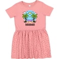 thumbnail image 3 of Inktastic Summer Vacation in the Bahamas Girls Toddler Dress, 3 of 5