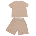 thumbnail image 3 of MAIHAN Women Summer Outfits Spring Outfits Shirt Tops Shorts Clothes Sets Crewneck Tees Shorts Playwear Sets Comfortable Playwear Daily Wear, 3 of 3
