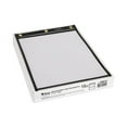 thumbnail image 3 of Heavy-Duty Super Heavyweight Plus Stitched Shop Ticket Holders, Clear/Black, 9 X 12, 15/Box | Bundle of 2 Boxes, 3 of 3