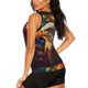thumbnail image 3 of Balery Geometric American Bald Eagle Camiseta sin mangas estampada ligera para mujer, tops de entrenamiento sin mangas, camisetas de yoga transpirables de secado rápido.-X-Large, 3 of 7