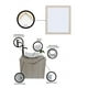 thumbnail image 4 of Gabinete Para Baño Derecho Con Espejo Decorativo VERNIER, 4 of 6