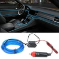 thumbnail image 4 of Interior Car LED Strip Light, 3 Meters Car Interior Lighting Auto LED Strip Cigar Lighter Driving Wire Tube Neon Light, 4 of 8