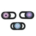 thumbnail image 1 of KAKOWELY 3pcs Chrysanthemum Pattern Webcam Cover Slide PC Laptop Privacy Web Camera Cover,0.71"X0.31"X0.04", 1 of 5