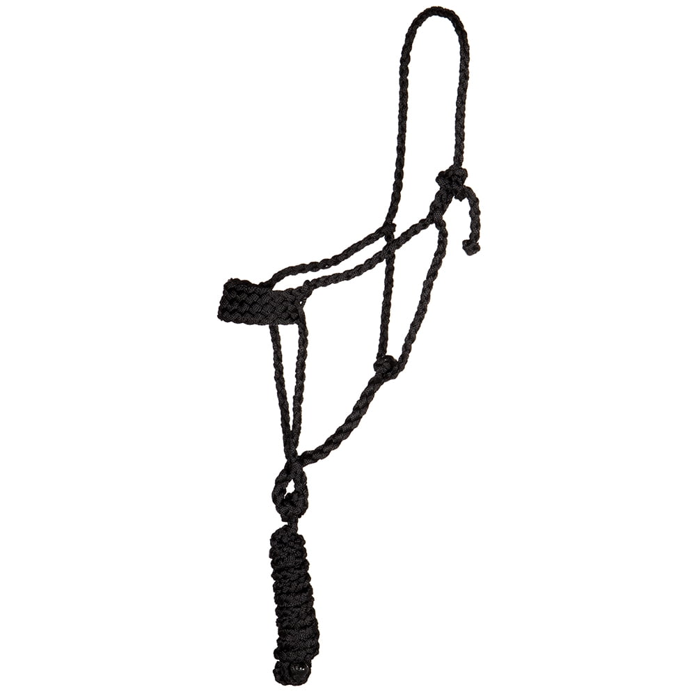 Classic Rope Company Classic Wide Nose Mule Tape Halter/Lead Black N/A