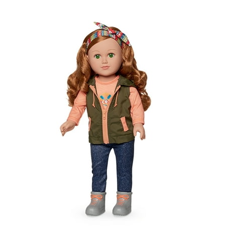 My Life As 18-inch Outdoorsy Girl Doll, Red Hair