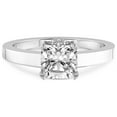 thumbnail image 3 of 5 Carat IGI Certified Cushion Shape Lab Grown Diamond Engagement Ring | 14K White Gold |Ember Secret Halo Diamond Ring | FG-VS1-VS2 Quality Friendly Diamonds, 3 of 4