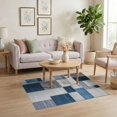 thumbnail image 3 of ODIKA Livingroom Abstract Minimalist Geometric Contemporary Block Neutral Stain Resistant Low Profile for Dorm Room, Small Living Apartment, 3 of 7