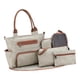 thumbnail image 1 of Bolsa de pañales de maternidad, bolso de mano, accesorios para bebés, bolsa de pañales para bebé, colgante para exteriores Caqui, 1 of 9