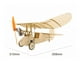 thumbnail image 3 of DWH K0704 358mm Wingspan RC Airplane Balsawood Aircraft Juguete de bricolaje para niños adultos sin Abody Versión PNP, 3 of 6