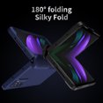 thumbnail image 6 of Case for Samsung Galaxy Z Fold 2 5G, Z Fold 2 Cover with Screen Protector Film, Drop Proof Anti-Fall Non-Slip Light Full-Body Protection Cover for Samsung Z Fold 2 5G Phone, Black, 6 of 7