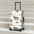 thumbnail image 5 of Yiaed Cute Farm Print Travel Luggage Cover Suitcase Protector Fits 18-32 Inch Luggage Wheel Covers Patterned Elastic Luggage Anti-scratch（No luggage）-Large, 5 of 5