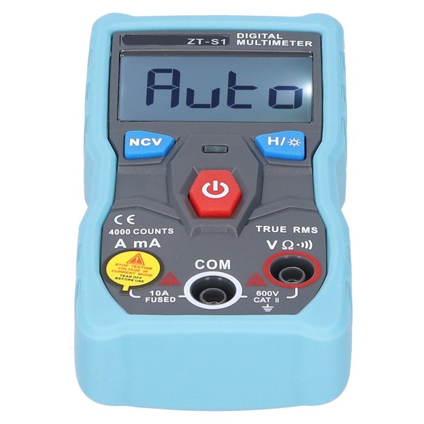 Medidor ZT-S1 Multímetro Digital Portátil AC DC Medidor De Resistencia De Voltaje De Corriente Instrumento De Medición