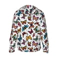 thumbnail image 3 of Balery Cute Butterfly Men's Women's UPF 50+ Sun Protection Lightweight Hoodie Performance Long Sleeve Shirt for Fishing Running-XX-Large, 3 of 9