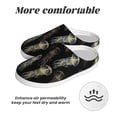thumbnail image 6 of Haiem Jellyfish Print Women's Fuzzy Memory Foam House Slipper Cozy Home Footwear Non-slip Winter Slippers-42/43, 6 of 7