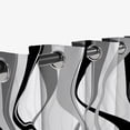 thumbnail image 6 of Tchckioa Abstract Lines Blackout Curtains,Room Darkening Grommet Drapes for Apartment,52x84,2 Panels, 6 of 6
