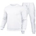 thumbnail image 2 of Chándal con capucha y pantalones deportivos para hombre, conjunto deportivo informal de 2 piezas, ropa de calle de polar, novedad de 2024, 2 of 5