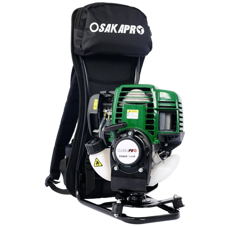 38CC 2 Cycle Gas Powered Weed Eater iRerts Backpack 4 in 1 Multi Functional String Trimmer with Gas Pole Saw Hedge Trimmer Grass Trimmer Brush