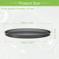 thumbnail image 6 of Unique Bargains 1 Pcs Universal 4.5 Inch Speaker Grills Mesh for Audio Subwoofer 118x124x9mm Grille without Frame Black, 6 of 8