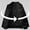 Black, variant on Women's Jacket Bomber baseball jacket Zip Up Long Sleeve Casual Fall Coat Windbreaker with Pockets,Black
