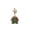 K, variant on Diceymbol Christmas Goose Outfit Costume for Porch Garden Decor,7 Inches