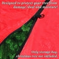 thumbnail image 4 of SUNNYOUTDOOR Christmas Tree Storage Bag Large Artificial Disassembled Christmas Tree Carry Bag (9ft, Red), 4 of 4