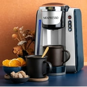 Mixpresso Dual Coffee Maker Single Serve Coffee Brewer, Ground and K Cup