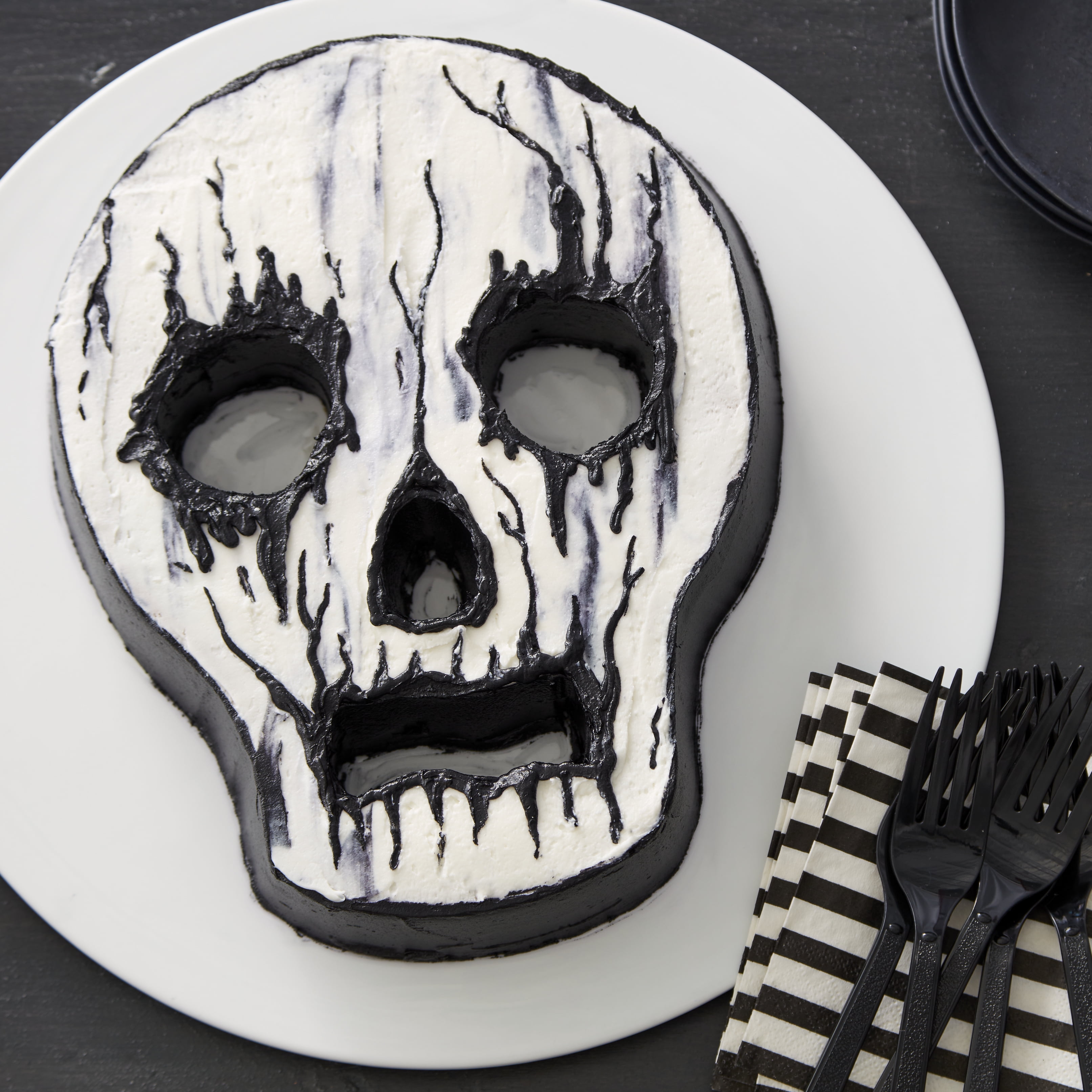 Skull Cake Pan Decorating Kit - Halloween - Day of the Dead - Dia de Los  Muertos