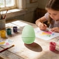 thumbnail image 5 of 2.1 Inch Colored Paper Pulp Easter Eggs for DIY Crafting Sustainable Eco-Friendly Festive Decorations(Green), 5 of 6