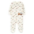 thumbnail image 2 of Carter's Child of Mine Newborn Baby Boys Interlock Sleep 'N Play Footed Pajamas, 2 Pack, Sizes Preemie-6/9 Months, 2 of 4