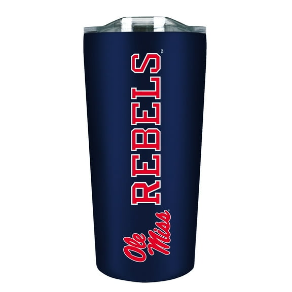 Ole Miss Rebels 18oz. Stainless Soft Touch Tumbler