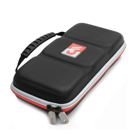 CASEMATIX Carrying Case Fits Nintendo Switch with 8 Game Slots, Accessory Storage and Handle, Hard Shell Carrying Case Only