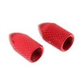 thumbnail image 5 of 2pcs Colorido Aleación De Aluminio De Bici Del Neumático American Style Tapas De Válvu De Polvo Cubierta De Bicicletas Piezas De Bicicle rojo Macarena Schrader Válvula De Casquillo De Bicicleta, 5 of 5