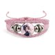thumbnail image 5 of Pulsera de figura de Demon Slayer para fanáticos de niñas, brazaletes de cuero Rosa hechos a mano, póster de Anime Kimetsu No Yaiba Blade of Ghost, regalo, 5 of 5