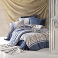 thumbnail image 2 of SUSSEXHOME Blue Fall Duvet Cover Set, 100% High Quality Turkish Cotton, Queen Size Set, 1 Duvet Cover, 1 Fitted Sheet and 2 Pillowcases, Hypoallergenic, Breathable Bedding Set, 2 of 7