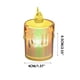 thumbnail image 2 of Mom's Best Velas LED con forma de pastel de cristal para fiesta de Halloween, 2 of 5