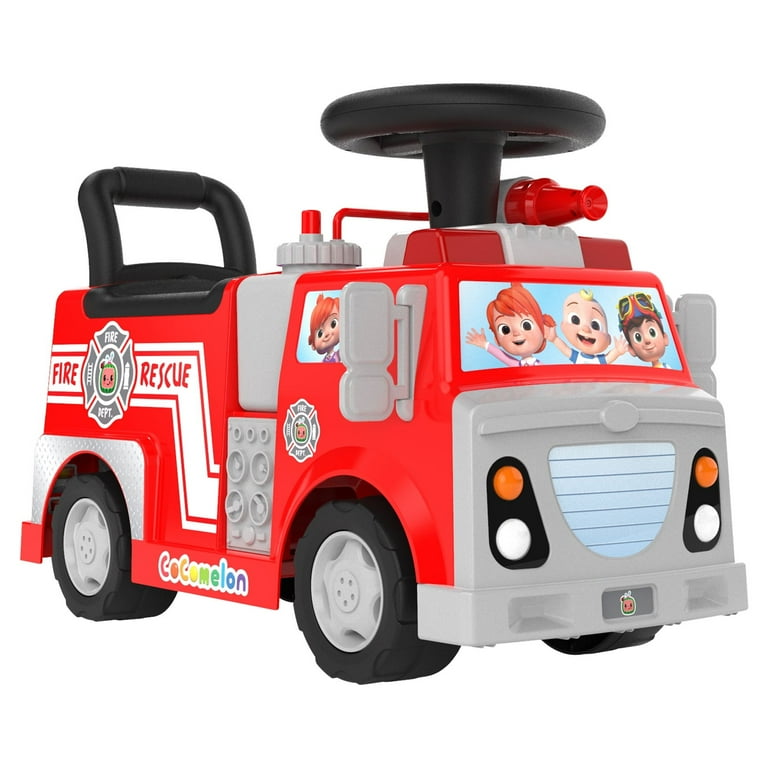 Spark Create Imagine CoComelon Fire Truck Foot to Floor Ride on