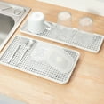 thumbnail image 5 of Kitchen Portable Tool Double Layer Drain Tray Removable Drain Board Storage Dish Drying Rack Accessories Tableware Storage Rack, 5 of 8