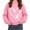 Pink, variant on ITSAME Hoodie for Girls (1-10) Long Sleeve Pullover Loose Fit Heart Print Fall Casual Comfy Hooded Sweatshirt Size 5T