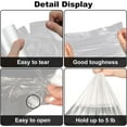 thumbnail image 6 of 12" x 16" Plastic Produce Bags Roll, Fresh-Keeping Disposable Food Bags, Clear Plastic Bags for Food, Bread, Refrigerator Storage, Kitchen, Supermarket, Pack of 7000 Storage Bags (20 rolls), 6 of 6