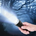 thumbnail image 2 of Potente linterna de emergencia LED de mano resistente al agua con 5 modos para acampar al aire libre, 2 of 8