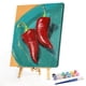 thumbnail image 2 of Cuadros Decorativos Pimienta dibujo sin marco DIY pintura al óleo por números lienzo decoración del hogar Likrtyny embutido en tela, 2 of 9