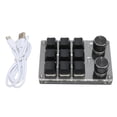 thumbnail image 2 of Clavier OSU, Clavier Mécanique de Jeu Petit Portable pour Bureau pour Jeu, 2 of 7