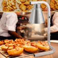 thumbnail image 6 of HELLONE Food Heat Lamp Stainless Steel Food Warmer Lamp with Bulb for Food Heating Lamp Free Standing 250w Commercial Food Service Heat Lamp Adjustable Height Fresh Food Lamp (110v), 6 of 7