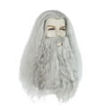 thumbnail image 2 of Peluca para cosplay, disfraz de anime de Thors, fiesta de Halloween, resistente al calor, 2 of 3