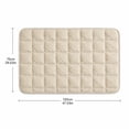 thumbnail image 3 of Large Checkered Pet Furniture Cover For Dogs And Cats, Rectangular Sofa Protector Pad And Couch Topper, Extended Lounger Cushion For Napping And Relaxing, 1Pack Dark Gray, 3 of 6