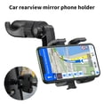 thumbnail image 1 of Support de Téléphone Universel Rotation 360 Degrés Support de Rétroviseur pour Conduite, 1 of 7