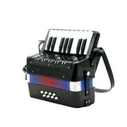 KKmoon Kids Children 17-Key 8 Bass Mini Small Accordion Educational Musical Instrument Rhythm Toy