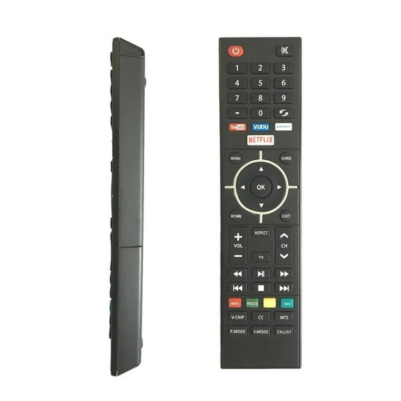 Replace REMOTE CONTROL TY-49C-1 for ELEMENT TV ELSW3917BF E4SFT5017 E4STA501